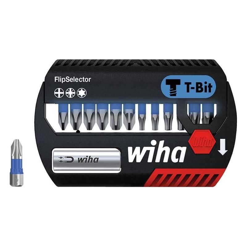 Wiha FlipSelector T-Bit Set, 13 Piece Wiha - RockBottom Northampton