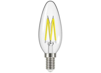 Energizer® LED SES (E14) Candle Filament Non-Dimmable Bulb, Warm White 250 lm 2.3W Energizer® - RockBottom Northamptin