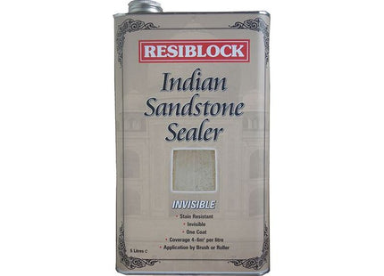 Everbuild Sika Resiblock Indian Sandstone Sealers Invisible 5 litre Everbuild Sika - RockBottom Northamptin