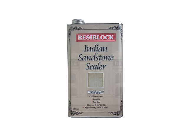 Everbuild Sika Resiblock Indian Sandstone Sealers Invisible 5 litre Everbuild Sika - RockBottom Northamptin