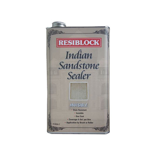 Everbuild Sika Resiblock Indian Sandstone Sealers Invisible 5 litre Everbuild Sika - RockBottom Northamptin