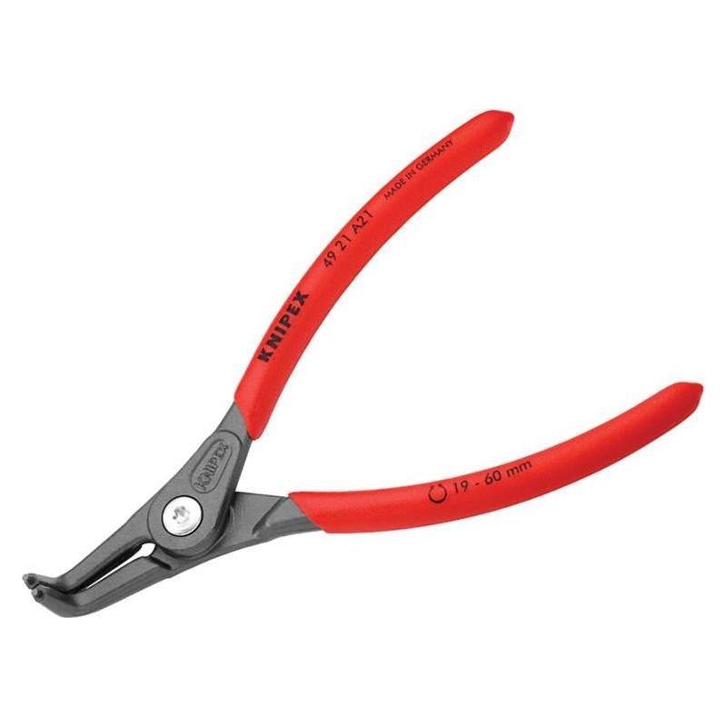 Knipex Precision Circlip Pliers External 90° Bent Tip 19-60mm A21 Knipex - RockBottom Northampton