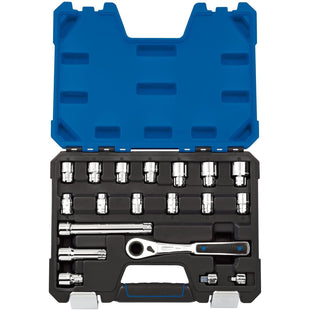 Draper Go Through' Metric Socket Set (19 piece) 16482 Draper - Town Tools 