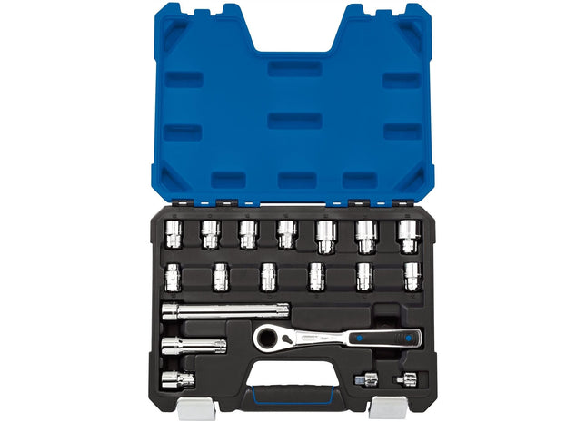 Draper Go Through' Metric Socket Set (19 piece) 16482 Draper - Town Tools 