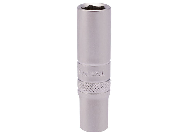 Draper 6 Point Deep Socket, 1/4" Sq. Dr., 9mm 82139 Draper - Town Tools 