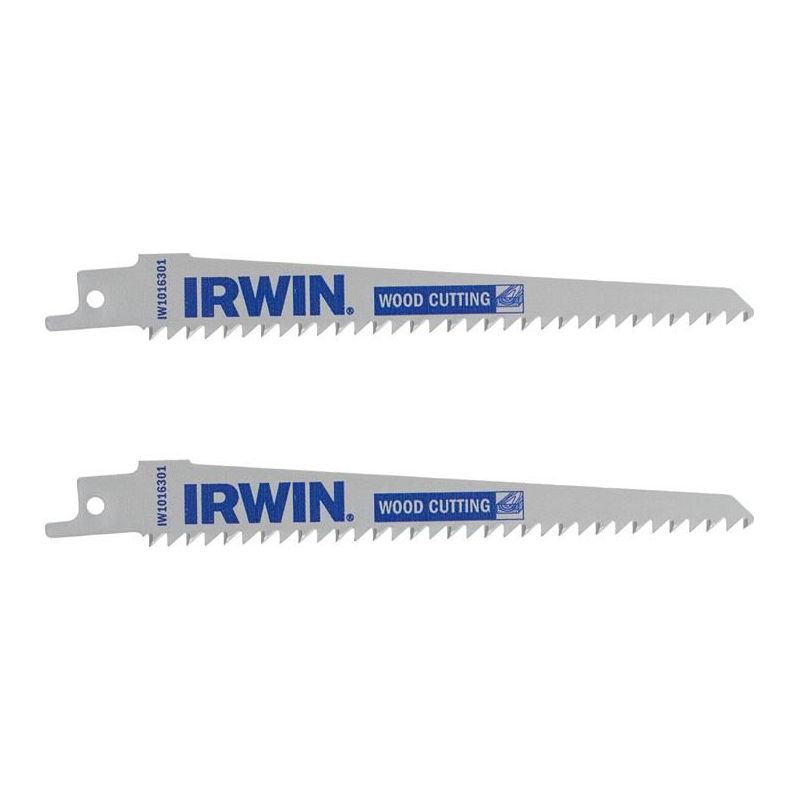Irwin® Sabre Saw Blade Wood/PVC Cutting 152mm Pack of 2 IRWIN® - RockBottom Northampton