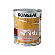 Ronseal Interior Varnish Quick Dry Satin Teak 250ml Ronseal - RockBottom Nothampton