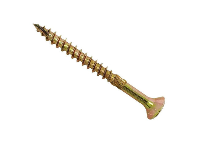 Forgefix Spectre™ PZ Compatible Wood Screw CSK ZYP 6.0 x 70mm Box 100 ForgeFix - RockBottom Northampton