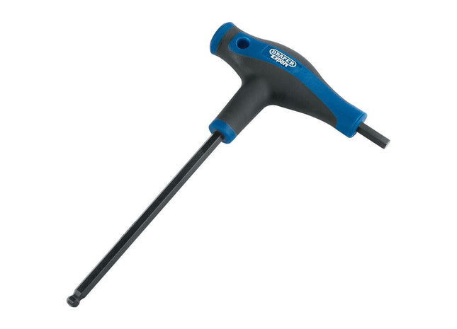 Draper Soft Grip 'T' Handle Hexagon and Ball End Key, 5.0mm 33910 Draper - Town Tools 