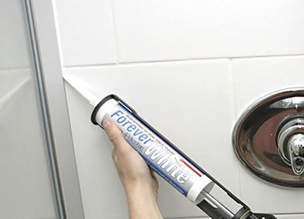 Everbuild Sika Forever White Sealant 295ml Everbuild Sika - RockBottom Northamptin