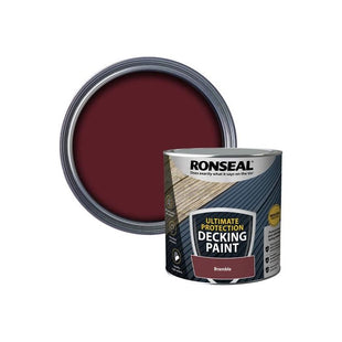 Ronseal Ultimate Protection Decking Paint Bramble 2.5 litre Ronseal - RockBottom Nothampton