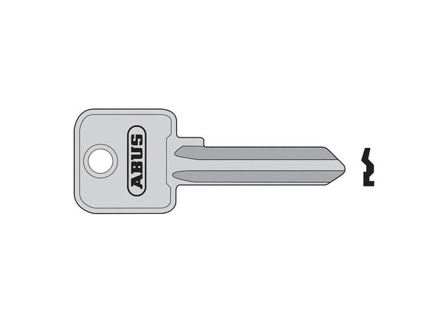 Abus Mechanical 90RK/50 Key Blank (6 Pin) ABUS Mechanical - RockBottom Northampton 