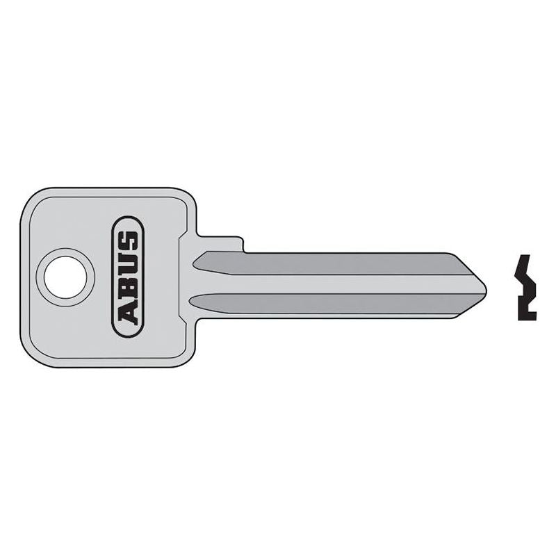 Abus Mechanical 90RK/50 Key Blank (6 Pin) ABUS Mechanical - RockBottom Northampton 