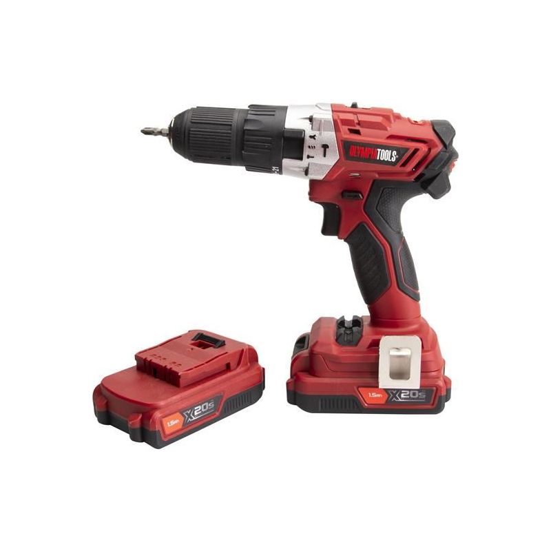 Olympia Power Tools X20S™ Combi Drill Driver 20V 2 x 1.5Ah Li-ion Olympia Power Tools - RockBottom Nothampton