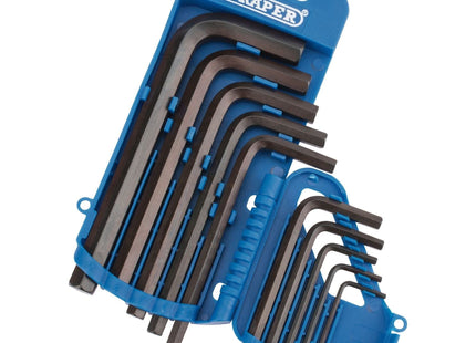 Draper Metric Hexagon Key Set with Storage Holder (10 Piece) 33687 Draper - Town Tools 