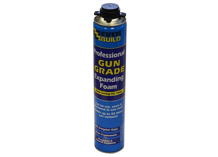 Everbuild Sika Pro Gun Grade Expanding Foam 750ml Everbuild Sika - RockBottom Northamptin