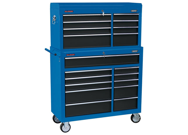 Draper Combined Roller Cabinet and Tool Chest, 19 Drawer, 40" Draper - Town Tools