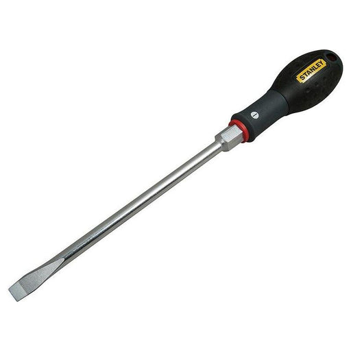 Stanley® Hand Tools FatMax® Bolster Screwdriver Flared Tip 8 x 175mm STANLEY® Hand Tools - RockBottom Nothampton