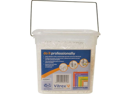 Vitrex Wall Tile Spacers 2.5mm (Pack 3000) Vitrex - RockBottom Northampton