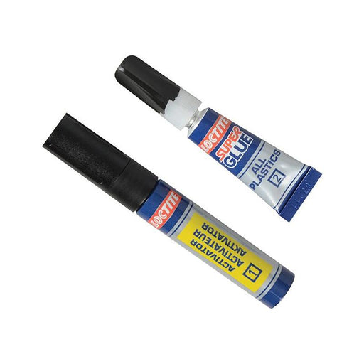 Loctite All Plastics Superglue 2g/4ml Loctite - RockBottom Northampton