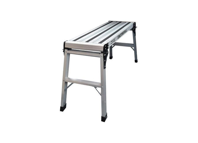 Faithfull Fold Away Step Up Aluminium L100 x H52 x W30cm Faithfull - RockBottom Northampton