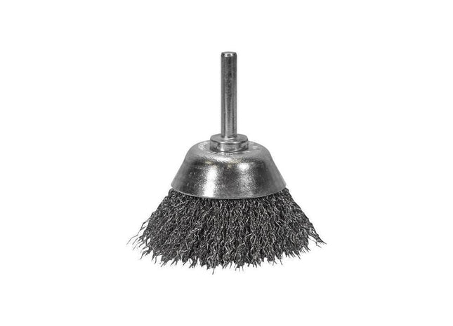 Faithfull Wire Cup Brush 75mm x 6mm Shank, 0.30mm Wire Faithfull - RockBottom Northampton
