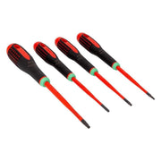 Bahco BE-9880SL ERGO™ Slim VDE Insulated Screwdriver Set, 4 Piece Bahco - RockBottom Northampton