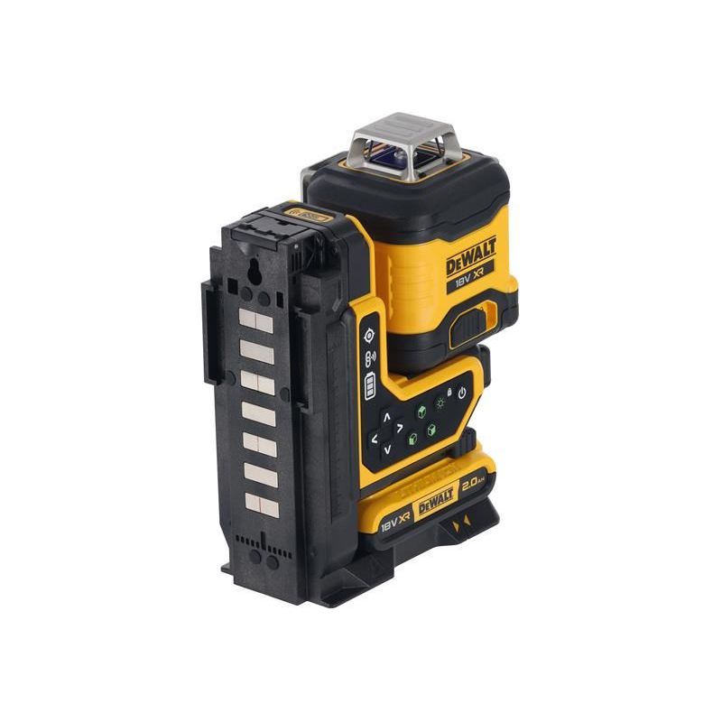 Dewalt Power Tools DCLE34035D1 3x360 Remote Control Green Laser 18V 1 x 2.0Ah Li-ion DeWALT Power Tools - RockBottom Northampton