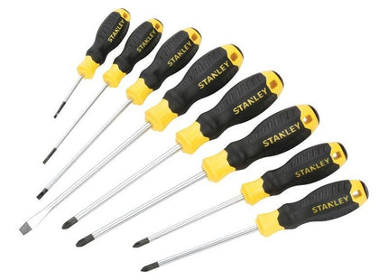 Stanley® Hand Tools Cushion Grip Screwdriver Set, 8 Piece STANLEY® Hand Tools - RockBottom Nothampton