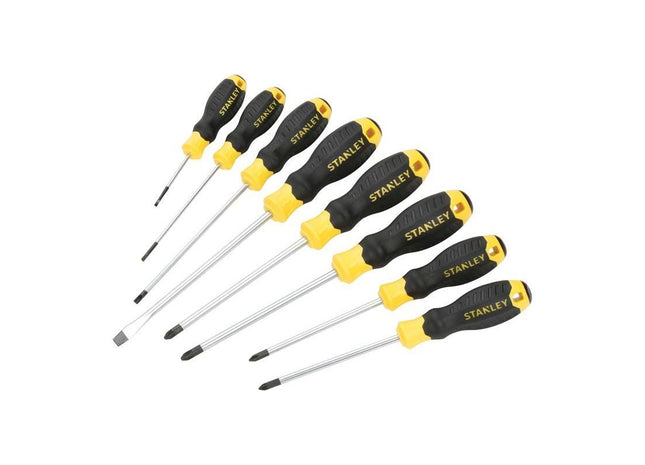 Stanley® Hand Tools Cushion Grip Screwdriver Set, 8 Piece STANLEY® Hand Tools - RockBottom Nothampton
