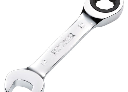 Draper Draper HI-TORQ Metric Stubby Ratchet Combination Spanner, 12mm Draper - Town Tools