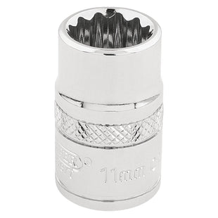 Draper HI-TORQ 12 Point Socket, 3/8" Sq. Dr., 11mm 32771 Draper - Town Tools 
