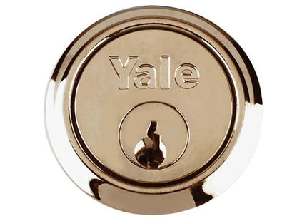 Yale Locks B1109 Replacement Rim Cylinder & 2 Keys Polished Brass Finish Box Yale Locks - RockBottom Northampton