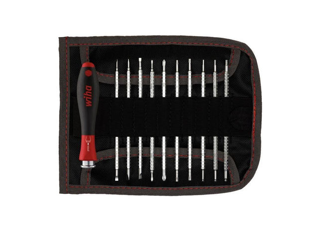 Wiha SYSTEM 4 SoftFinish® Interchangeable Screwdriver Set, 12 Piece Wiha - RockBottom Northampton