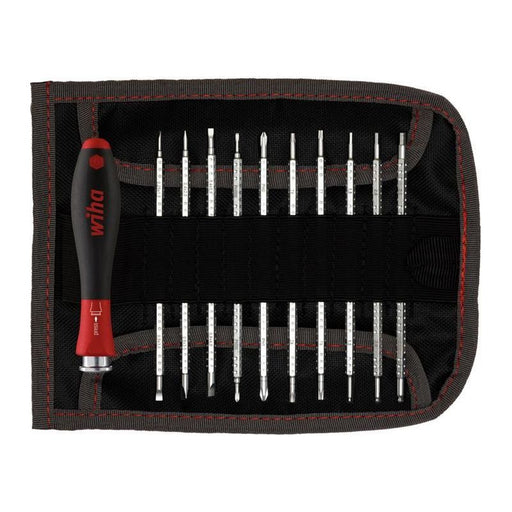 Wiha SYSTEM 4 SoftFinish® Interchangeable Screwdriver Set, 12 Piece Wiha - RockBottom Northampton