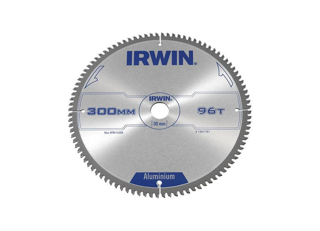 Irwin® Professional Aluminium Circular Saw Blade 300 x 30mm x 96T TCG IRWIN® - RockBottom Northampton