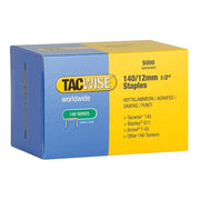 Tacwise 140 Galvanised Staples 12mm (Pack 5000) Tacwise - RockBottom Northampton