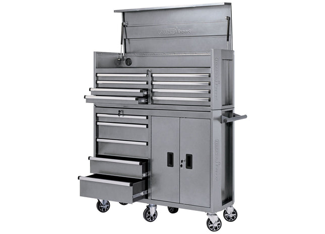 Draper Combination Roller Cabinet and Tool Chest, 13 Drawer, 52" 70507 Draper - Town Tools 