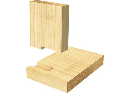 Trend 3/75 x 1/2 TCT Two Flute Lockjig Cutter 12.0 x 63mm Trend - RockBottom Northampton