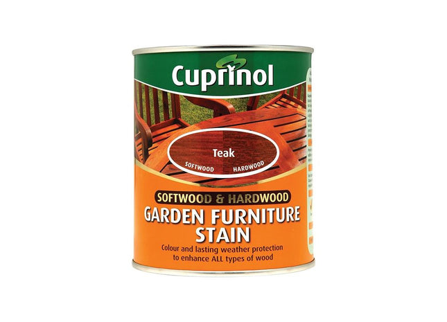Cuprinol Softwood & Hardwood Garden Furniture Stain Teak 750ml Cuprinol - RockBottom Northampton