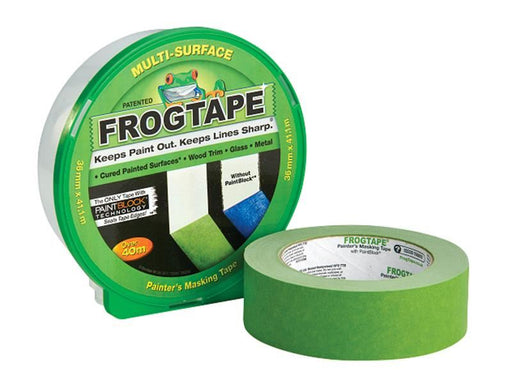 Shurtape FrogTape Multi-Surface Masking Tape 36mm x 41.1m Shurtape - RockBottom Nothampton