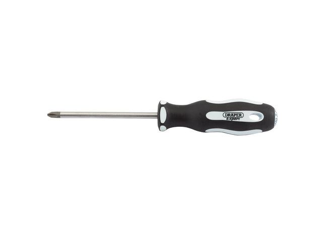 Draper Cross Slot Soft Grip Screwdriver, No.2 x 100mm 34992 Draper - Town Tools 