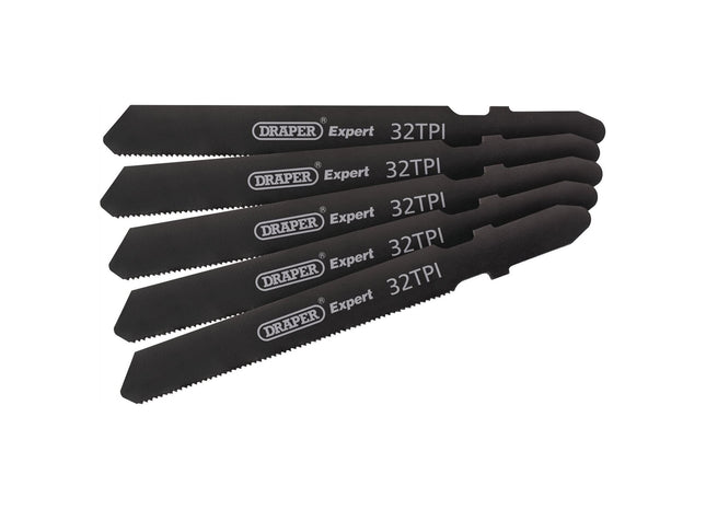 Draper DT118G Jigsaw Blade Set, 92mm, (5 Piece) 81731 Draper - Town Tools 