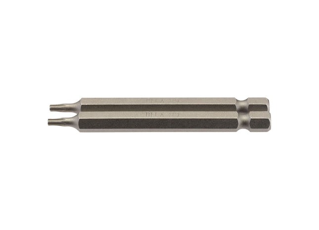 Draper TX-STAR Insert Bit, 1/4" Hex, 75mm Long, T10 (Pack of 2) Draper - Town Tools 