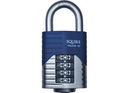 Squire Vulcan Open Boron Shackle Combination Padlock 40mm Squire - RockBottom Nothampton