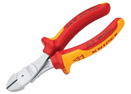 Knipex VDE High Leverage Diagonal Cutter 160mm Knipex - RockBottom Northampton