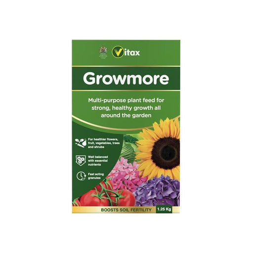 Vitax Growmore Granules 1.25kg Vitax - RockBottom Northampton