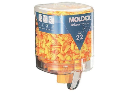 Moldex Disposable Foam Earplugs MelLows® Station SNR 22 dB (250 Pairs) Moldex - RockBottom Northampton