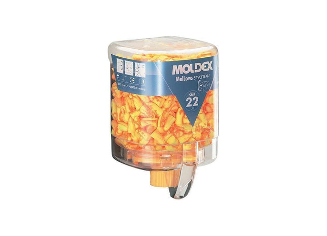 Moldex Disposable Foam Earplugs MelLows® Station SNR 22 dB (250 Pairs) Moldex - RockBottom Northampton