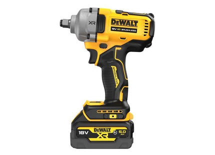 Dewalt Power Tools DCF891P2T XR BL 1/2in Hog Ring Anvil Impact Wrench 18V 2 x 5.0Ah Li-ion DeWALT Power Tools - RockBottom Northampton